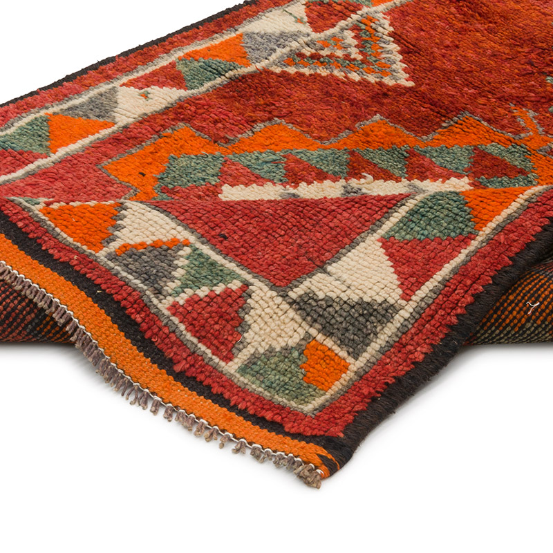 Alfombra Vintage de pasillo - 94 cm x 372 cm - K0085284