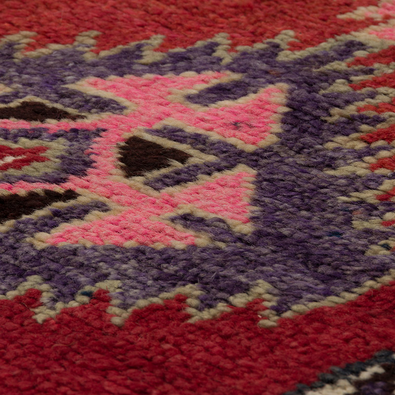 Vintage Tribal Runner Rug - 2' 11" x 12'  (35" x 144") - K0085285