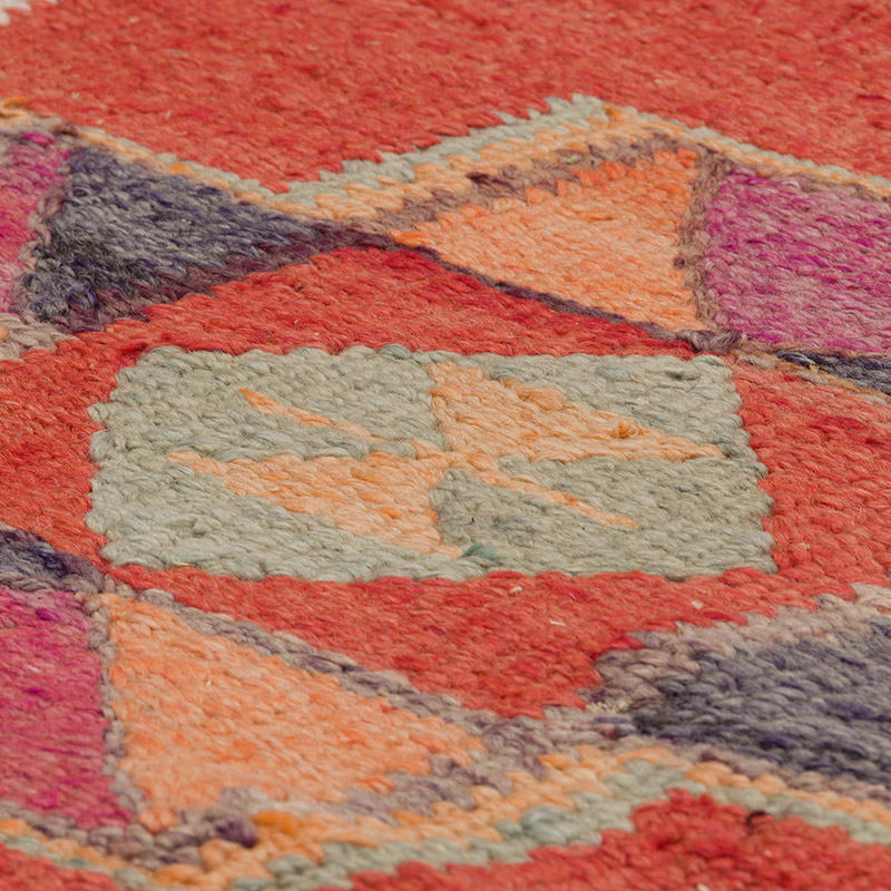 Vintage Herki Kilim Yolluk - 92 cm x 320 cm - K0085290