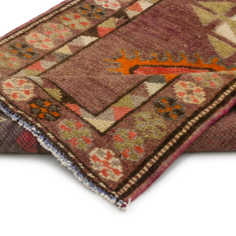 Vintage Tribal Runner Rug - 2' 10" x 11' 11" (34" x 143") - K0085292