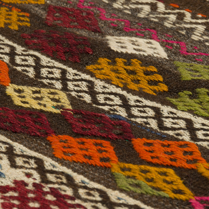 Corredor Vintage Anatolian Kilim - 77 cm x 255 cm - K0085297