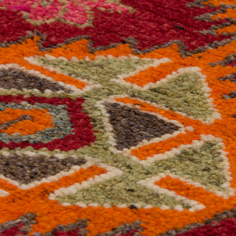Alfombra Vintage de pasillo - 93 cm x 373 cm - K0085298