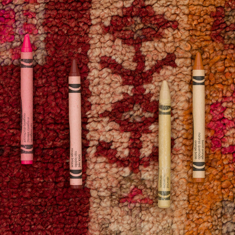 Alfombra Vintage de pasillo - 88 cm x 309 cm - K0085301