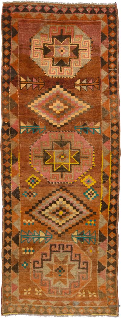 Vintage Anadolu Yolluk - 118 cm x 314 cm