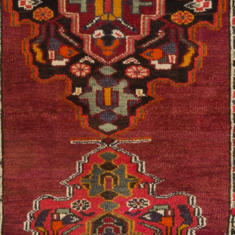 Vintage Tribal Runner Rug - 3' 1" x 16' 11" (37" x 203") - K0085306