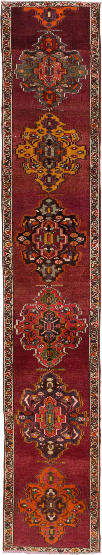 Vintage Anadolu Yolluk - 93 cm x 516 cm