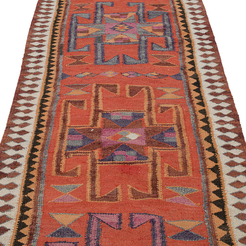 Corredor Vintage Herki Kilim - 91 cm x 300 cm - K0085307