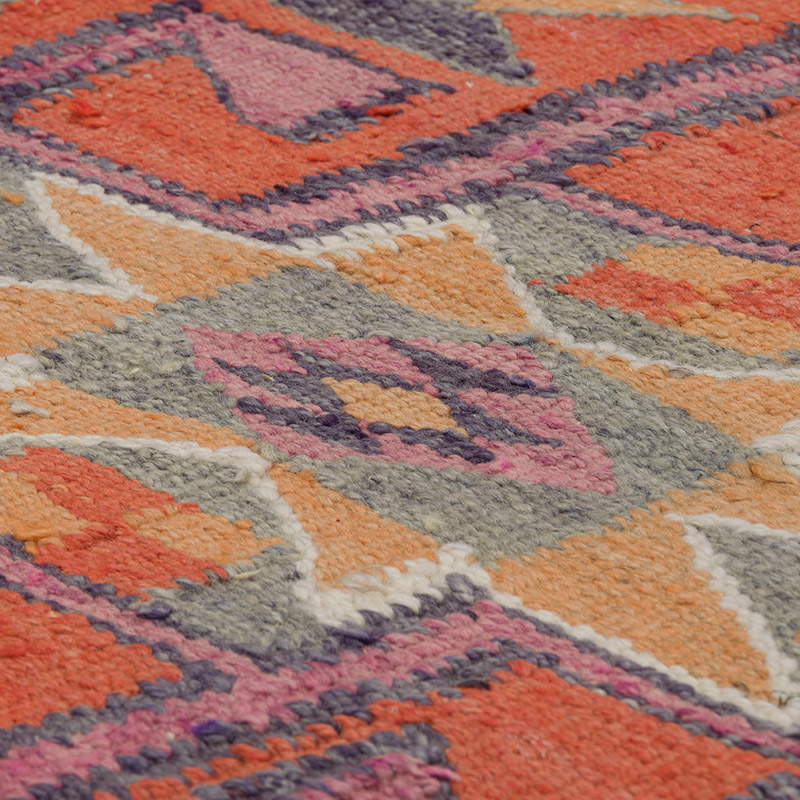 Corredor Vintage Herki Kilim - 91 cm x 300 cm - K0085307