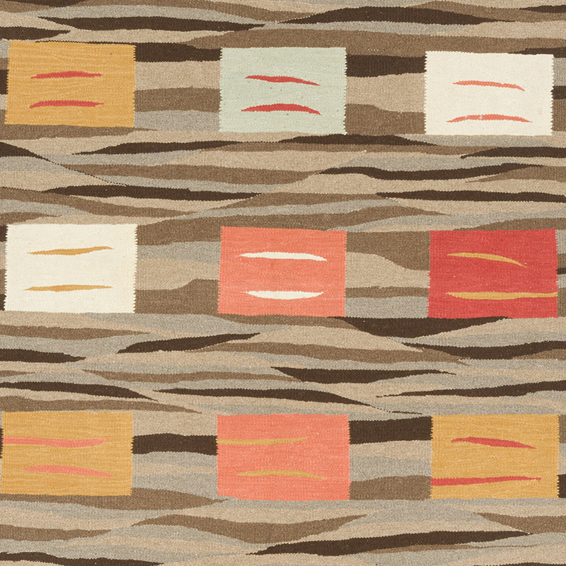 New Handwoven Turkish Kilim Rug - K0085316