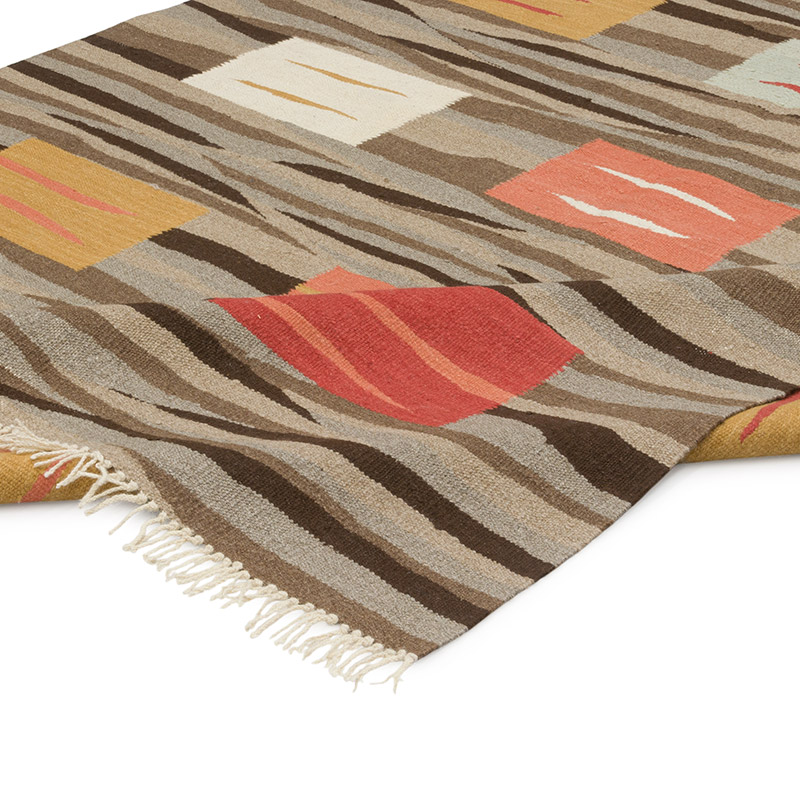 New Handwoven Turkish Kilim Rug - K0085316
