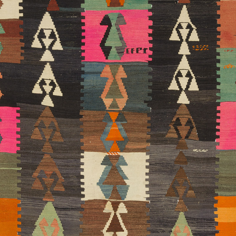 Alfombra Vintage Karakecili Kilim - 181 cm x 233 cm - K0085320