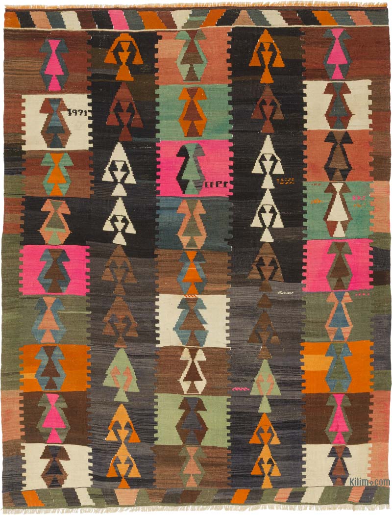 Alfombra Vintage Karakecili Kilim - 181 cm x 233 cm - K0085320