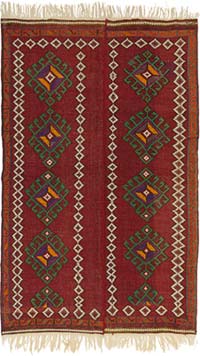 Vintage Anadolu Cicim - 161 cm x 250 cm
