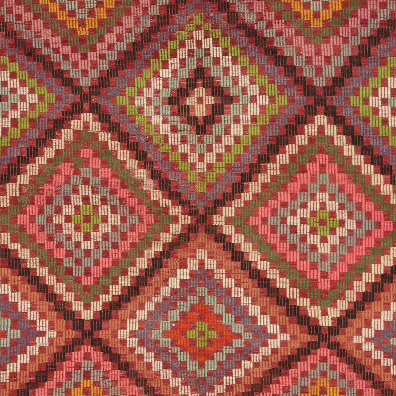 Vintage Anatolian Jijim Rug - 6'  x 10' 7" (72" x 127") - K0085322