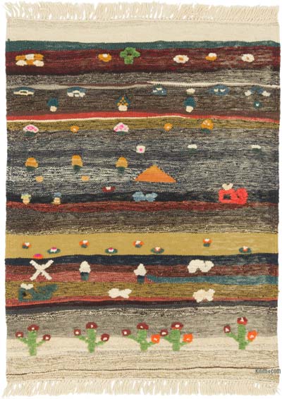 New Handwoven Turkish Kilim Rug