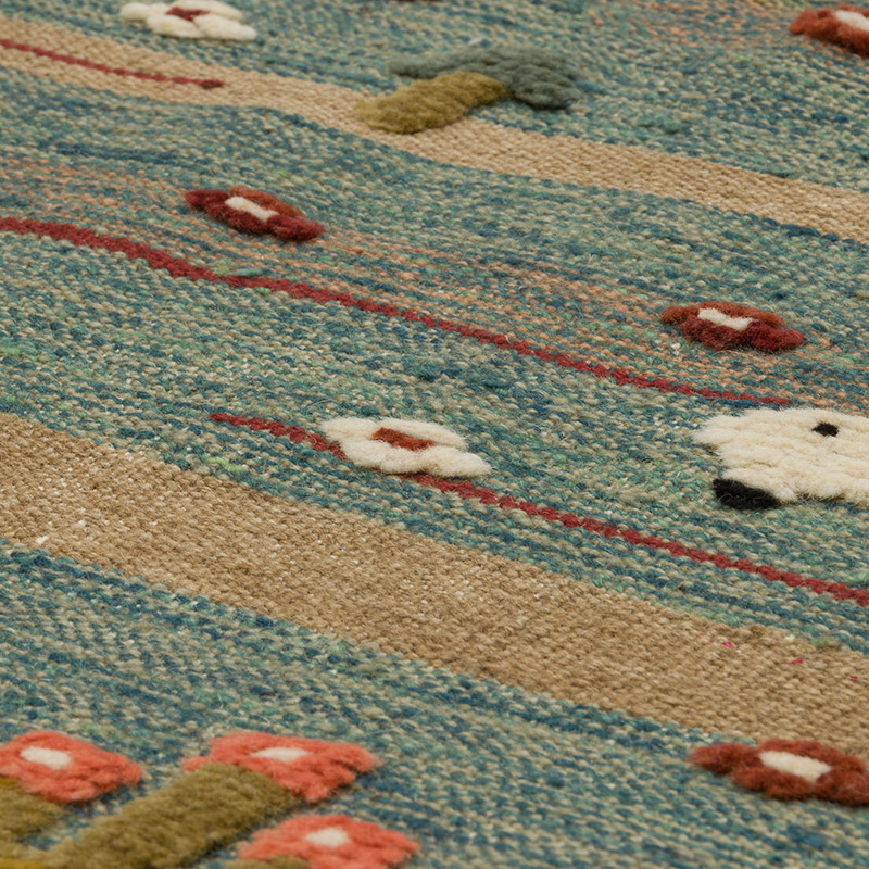 New Handwoven Turkish Kilim Rug - K0085325