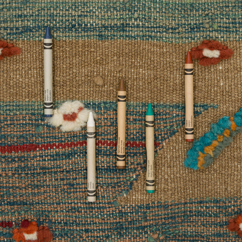 New Handwoven Turkish Kilim Rug - K0085325