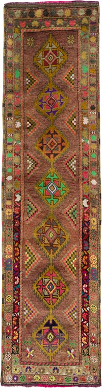 Vintage Anadolu Yolluk - 82 cm x 300 cm