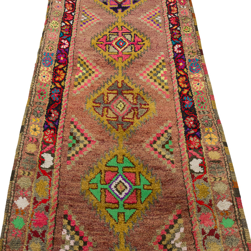 Alfombra Vintage de pasillo - 82 cm x 300 cm - K0085328