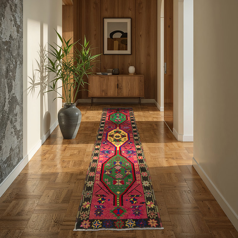 Vintage Anadolu Yolluk - 81 cm x 300 cm - K0085329
