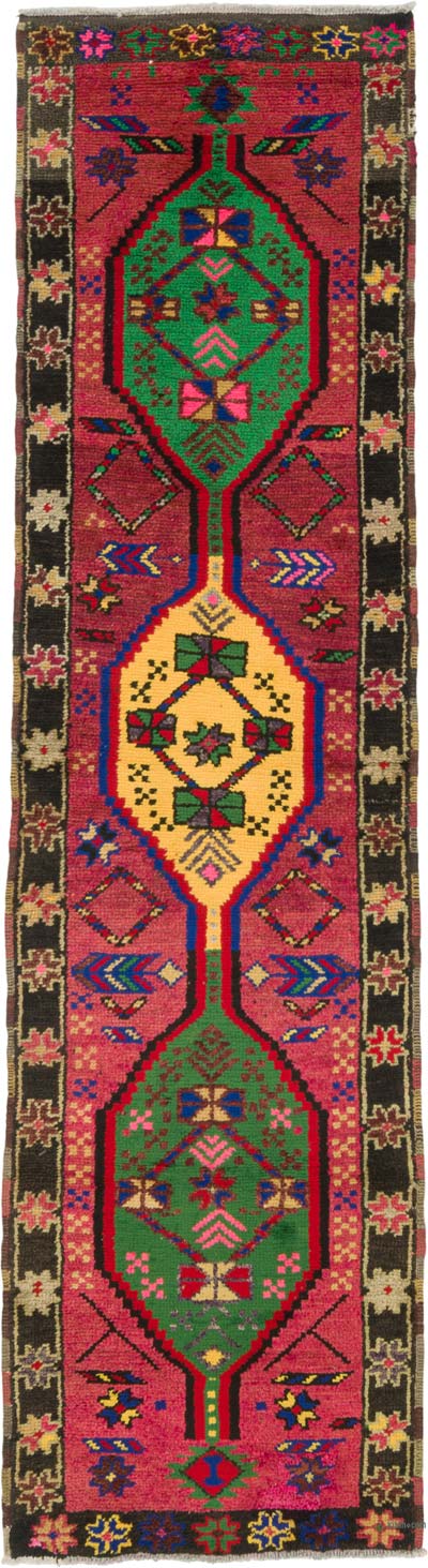 Vintage Anadolu Yolluk - 81 cm x 300 cm