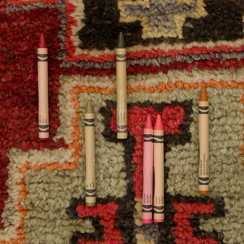 Alfombra Vintage de pasillo - 89 cm x 460 cm - K0085332