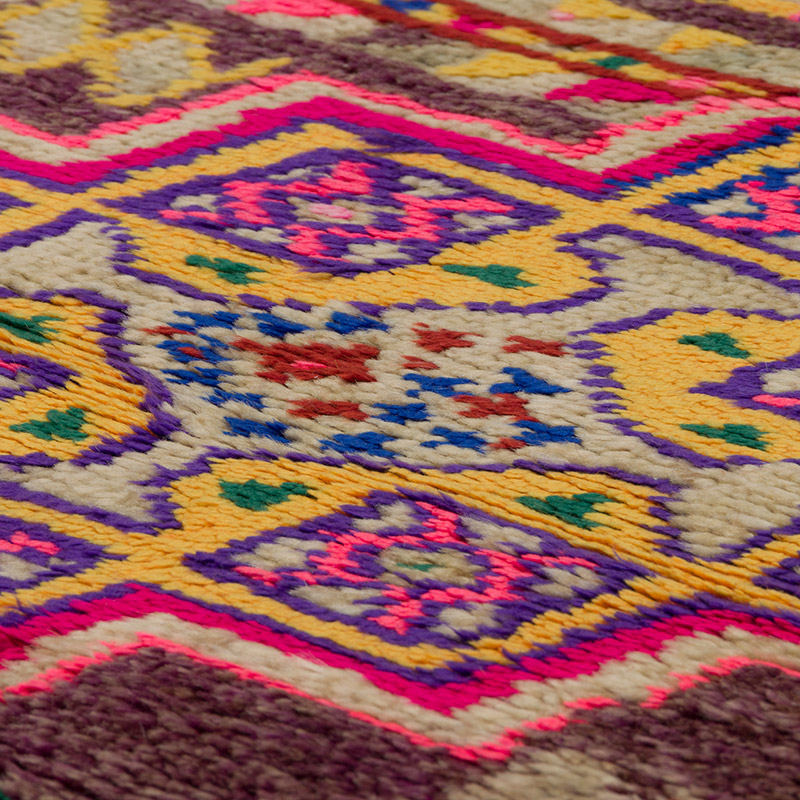 Vintage Tribal Runner Rug - 3' 1" x 10' 10" (37" x 130") - K0085334