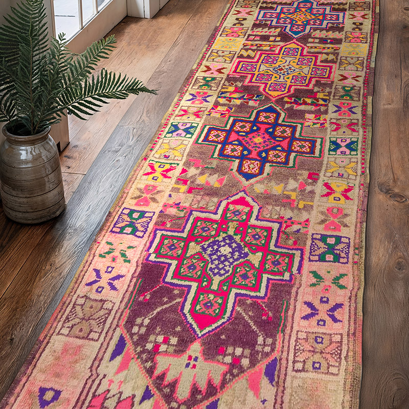 Vintage Anadolu Yolluk - 94 cm x 331 cm - K0085334