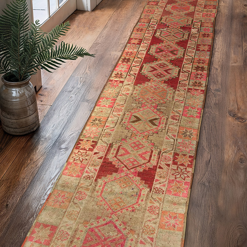 Vintage Anadolu Yolluk - 83 cm x 409 cm - K0085338
