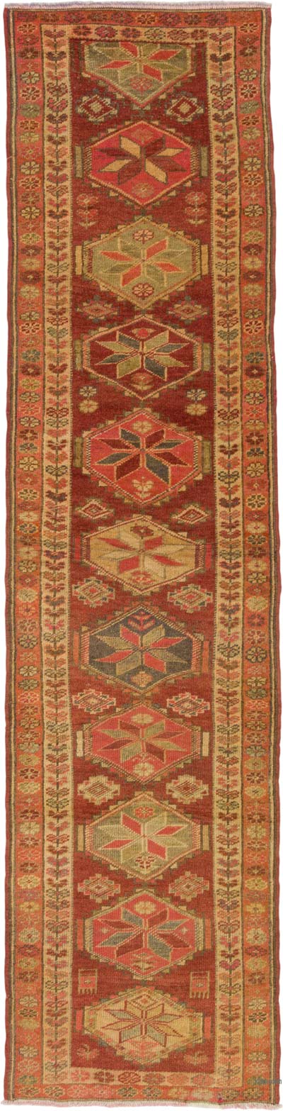 Alfombra Vintage de pasillo - 90 cm x 364 cm