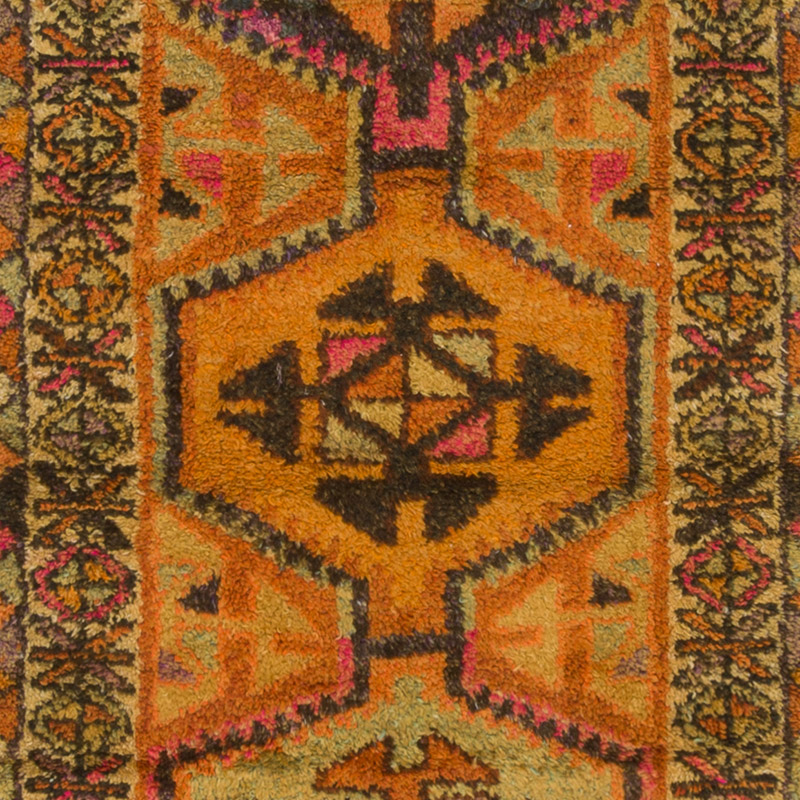 Alfombra Vintage de pasillo - 94 cm x 344 cm - K0085342