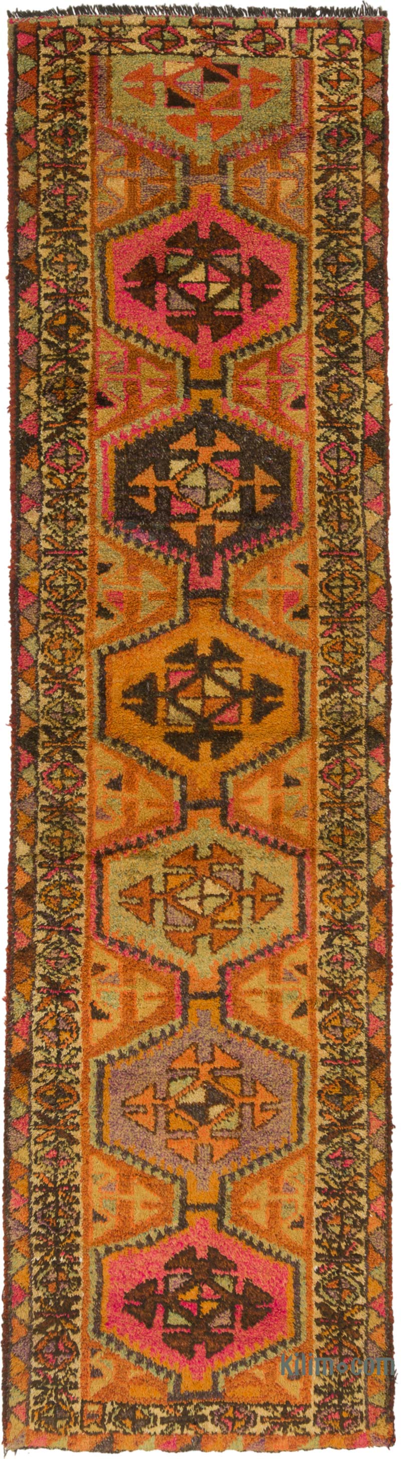 Alfombra Vintage de pasillo - 94 cm x 344 cm - K0085342