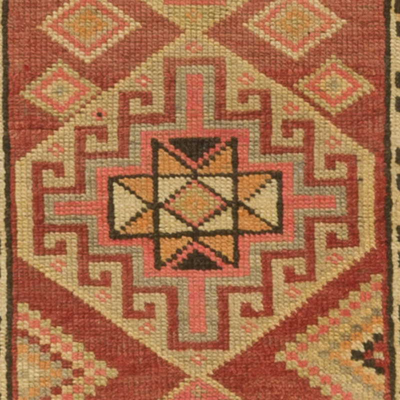 Alfombra Vintage de pasillo - 68 cm x 345 cm - K0085344