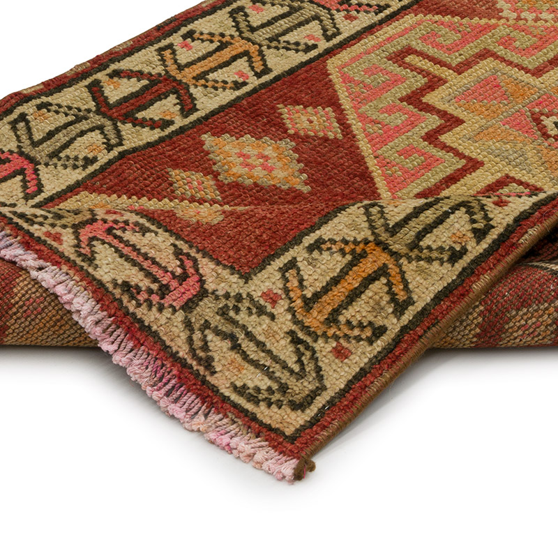 Alfombra Vintage de pasillo - 68 cm x 345 cm - K0085344