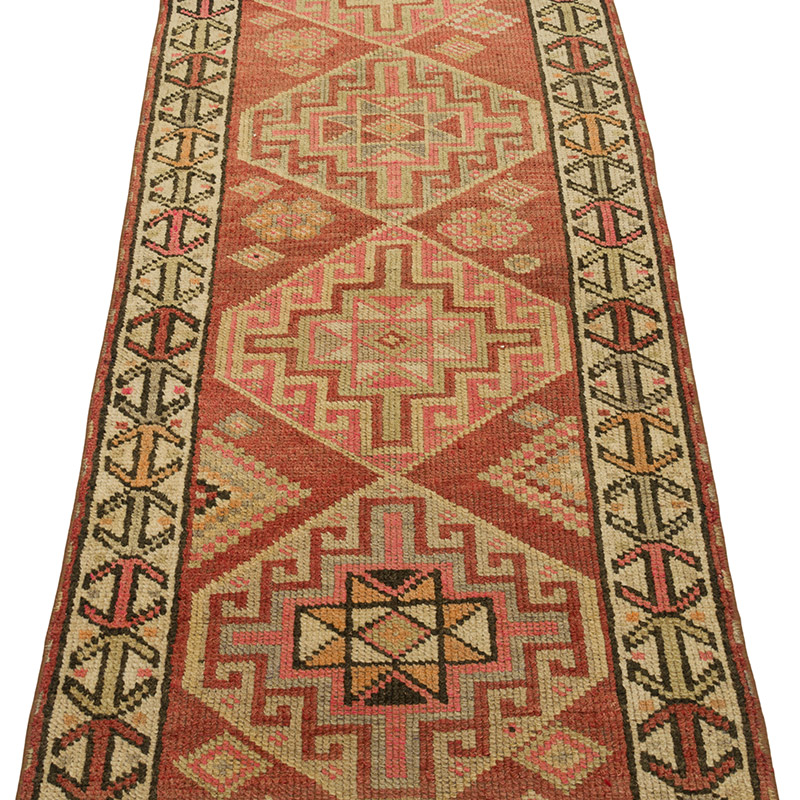 Alfombra Vintage de pasillo - 68 cm x 345 cm - K0085344