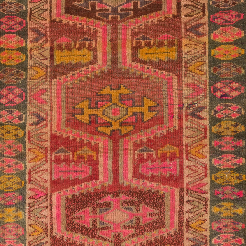 Alfombra Vintage de pasillo - 91 cm x 368 cm - K0085346