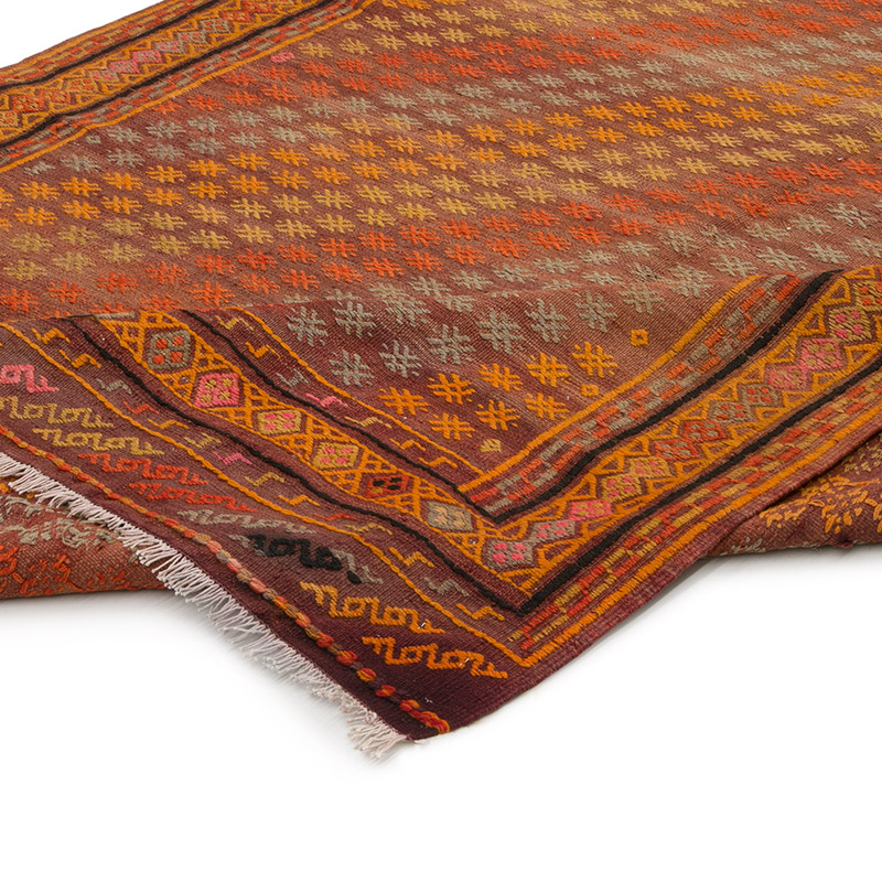 Vintage Anatolian Jijim Rug - 6' 3" x 10' 5" (75" x 125") - K0085349