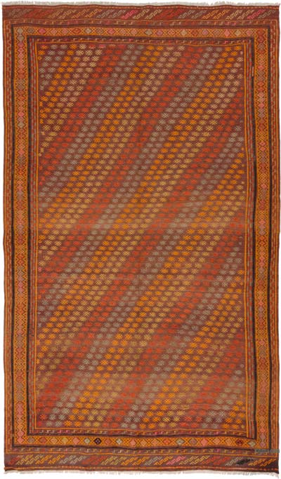 Vintage Anatolian Jijim Rug - 6' 3" x 10' 5" (75" x 125")