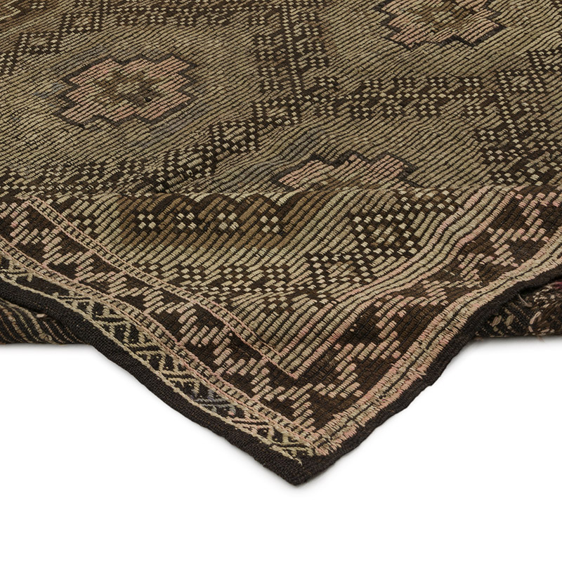 Vintage Anatolian Jijim Rug - 6'  x 9' 5" (72" x 113") - K0085350