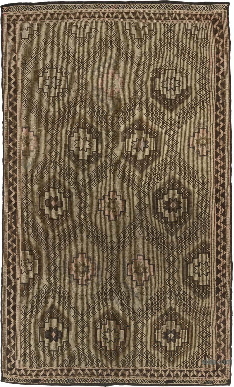 Vintage Anatolian Jijim Rug - 6'  x 9' 5" (72" x 113") - K0085350