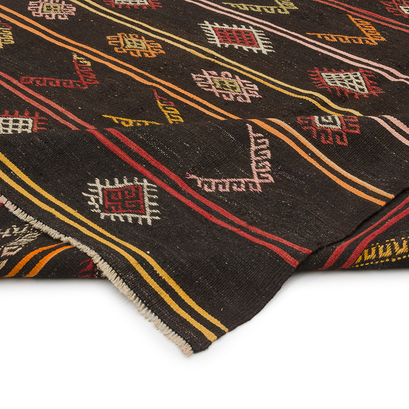 Alfombra Vintage Anatolian Kilim - 210 cm x 372 cm - K0085354