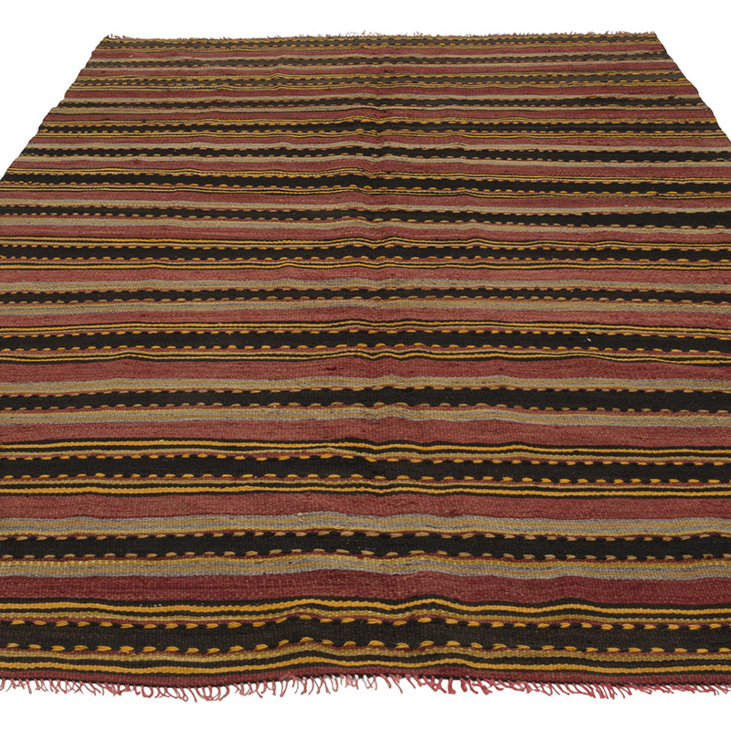 Alfombra Vintage Anatolian Kilim - 162 cm x 257 cm - K0085355