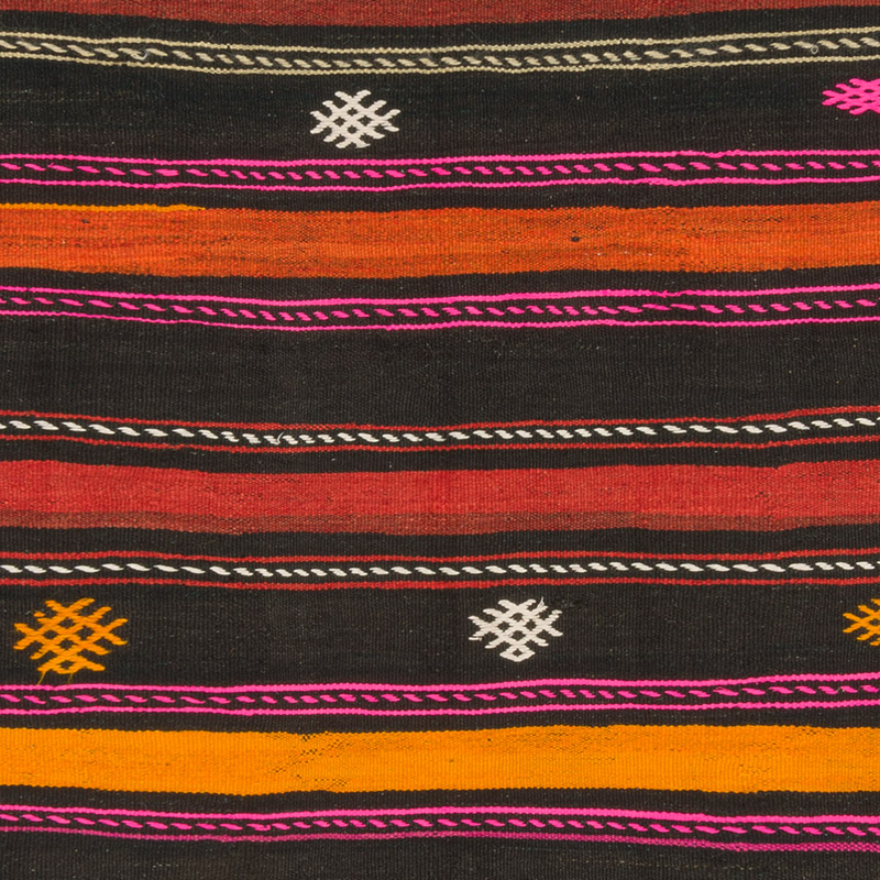 Alfombra Vintage Anatolian Kilim - 190 cm x 283 cm - K0085356