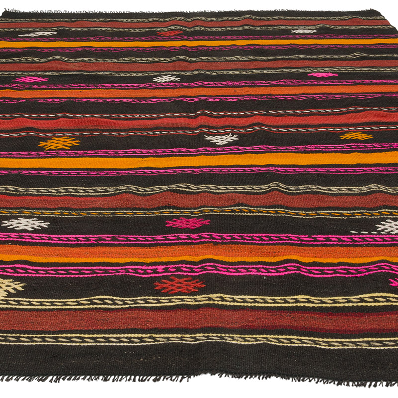 Alfombra Vintage Anatolian Kilim - 190 cm x 283 cm - K0085356