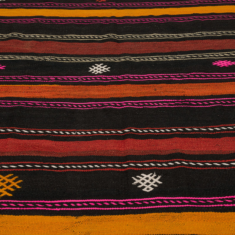 Alfombra Vintage Anatolian Kilim - 190 cm x 283 cm - K0085356