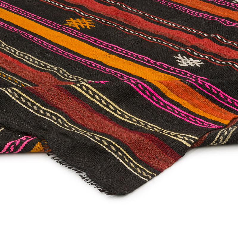 Alfombra Vintage Anatolian Kilim - 190 cm x 283 cm - K0085356