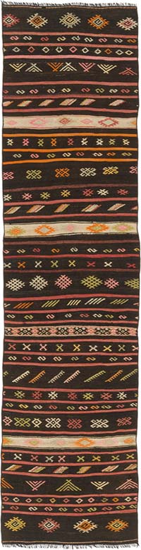 Corredor Vintage Anatolian Kilim - 81 cm x 320 cm