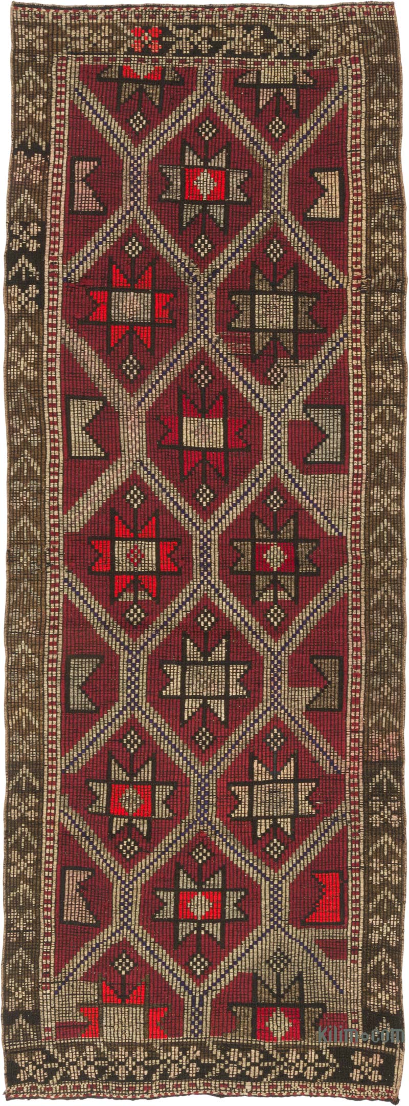 Corredor Vintage de Anatolia Jijim - 109 cm x 300 cm - K0085361