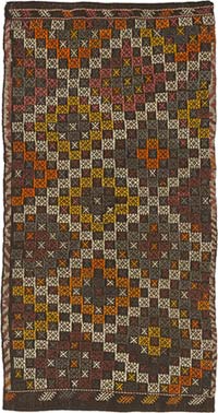 Vintage Anadolu Cicim - 138 cm x 262 cm