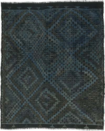 Vintage Anatolian Jijim Rug - 6' 8" x 8' 3" (80" x 99")